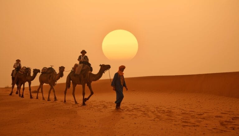 Exploring Morocco Desert