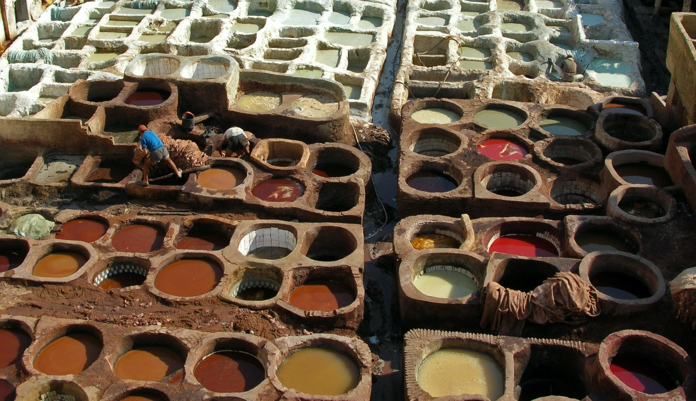 Fez leather tanning Fez City Guide