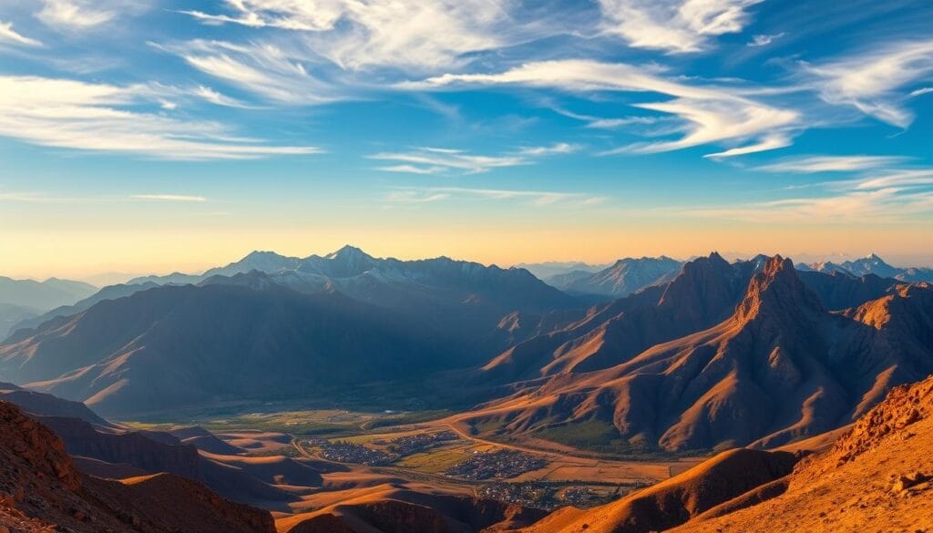 Moroccan mountains landscape Moroccan mountains landscape