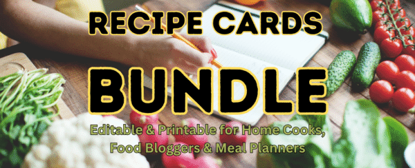 Recipe Cards Bundle