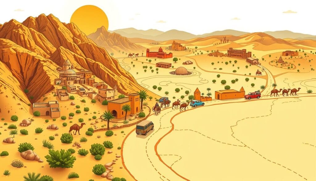 morocco travel routes morocco travel routes
