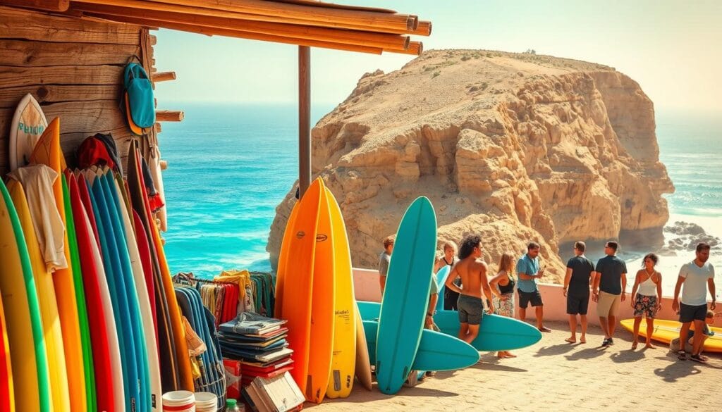 surf rentals Morocco