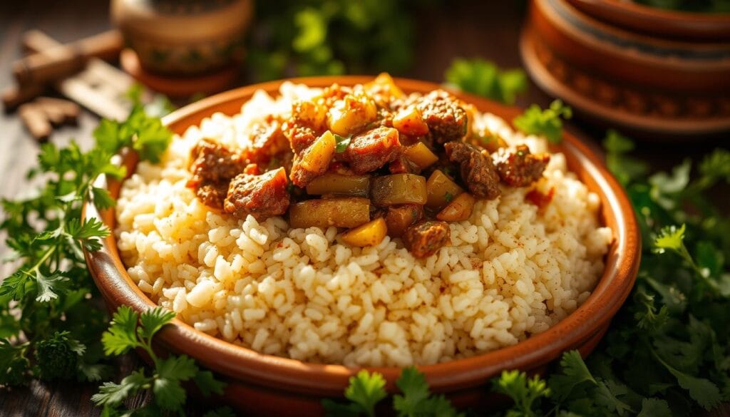 Moroccan Couscous Dish Moroccan Couscous Dish