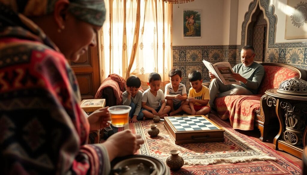 Moroccan family daily routine Moroccan family daily routine