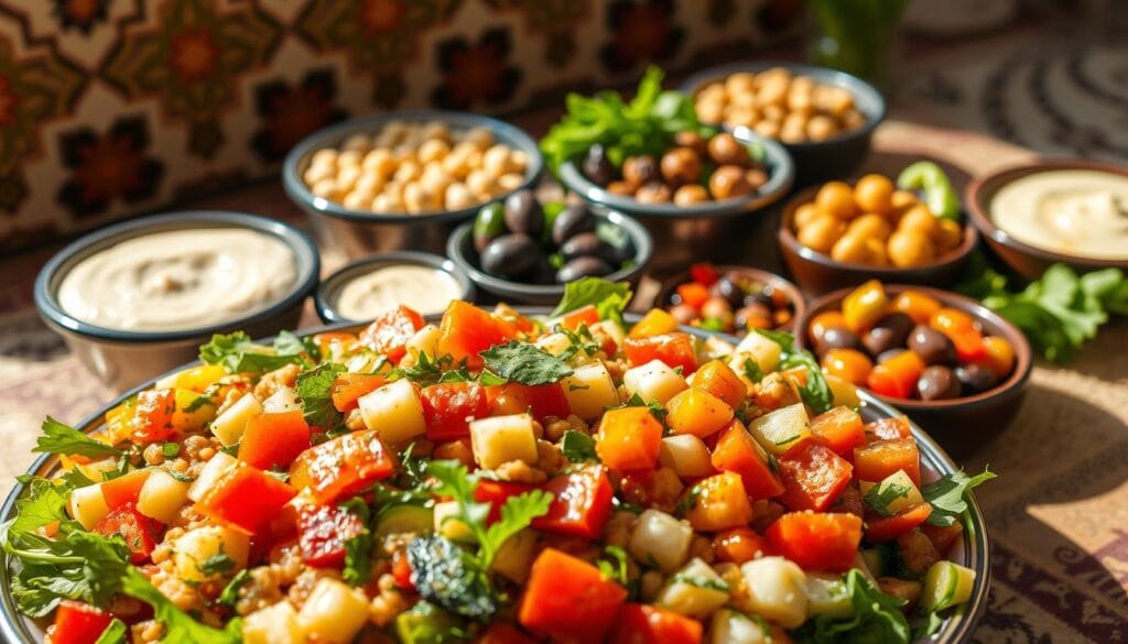 Moroccan salads