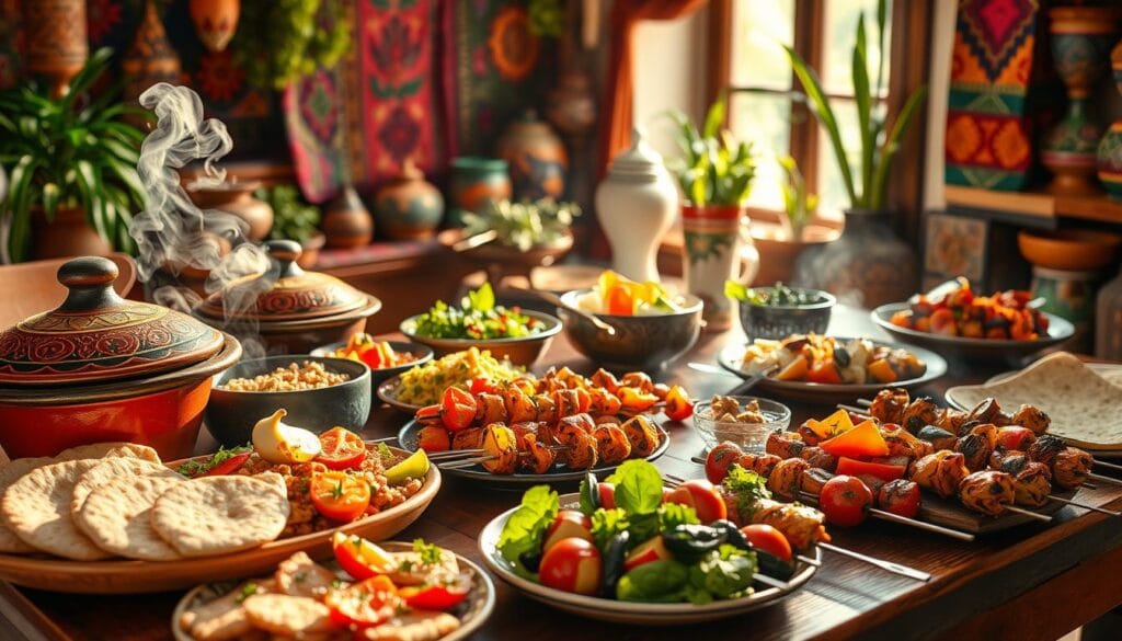 Moroccan vegetarian dishes