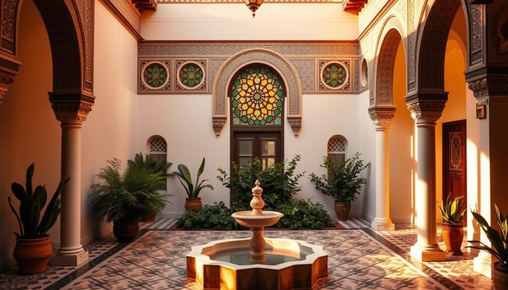 traditional Moroccan riad traditional Moroccan riad